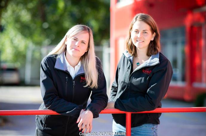 Kouski aujourd'hui Marie et Clémntine Pfyffer