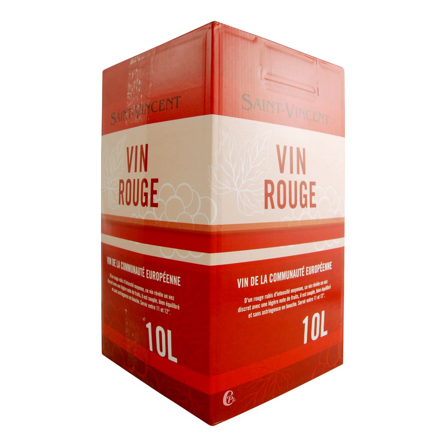 Vin rouge de cuisine Box 10 litres