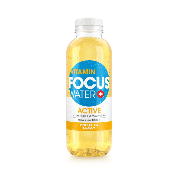 Focuswater Active Ananas & Mangue Pet*