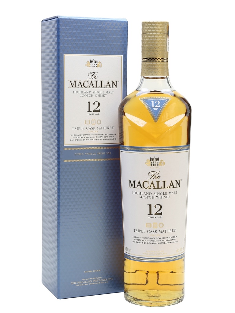 Whisky Macallan 12 ans double cask* 40,0%