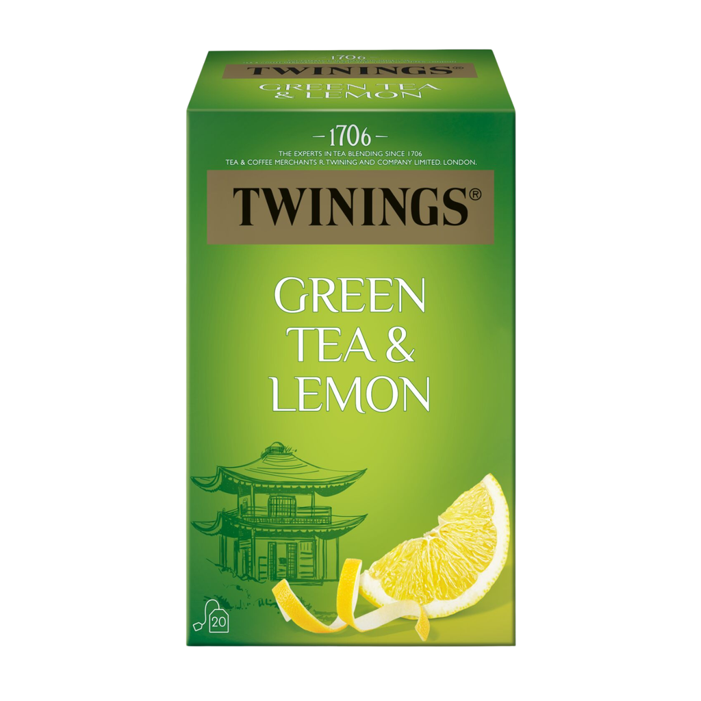 Thé Twinings Green Tea & Lemon 20 Sachets