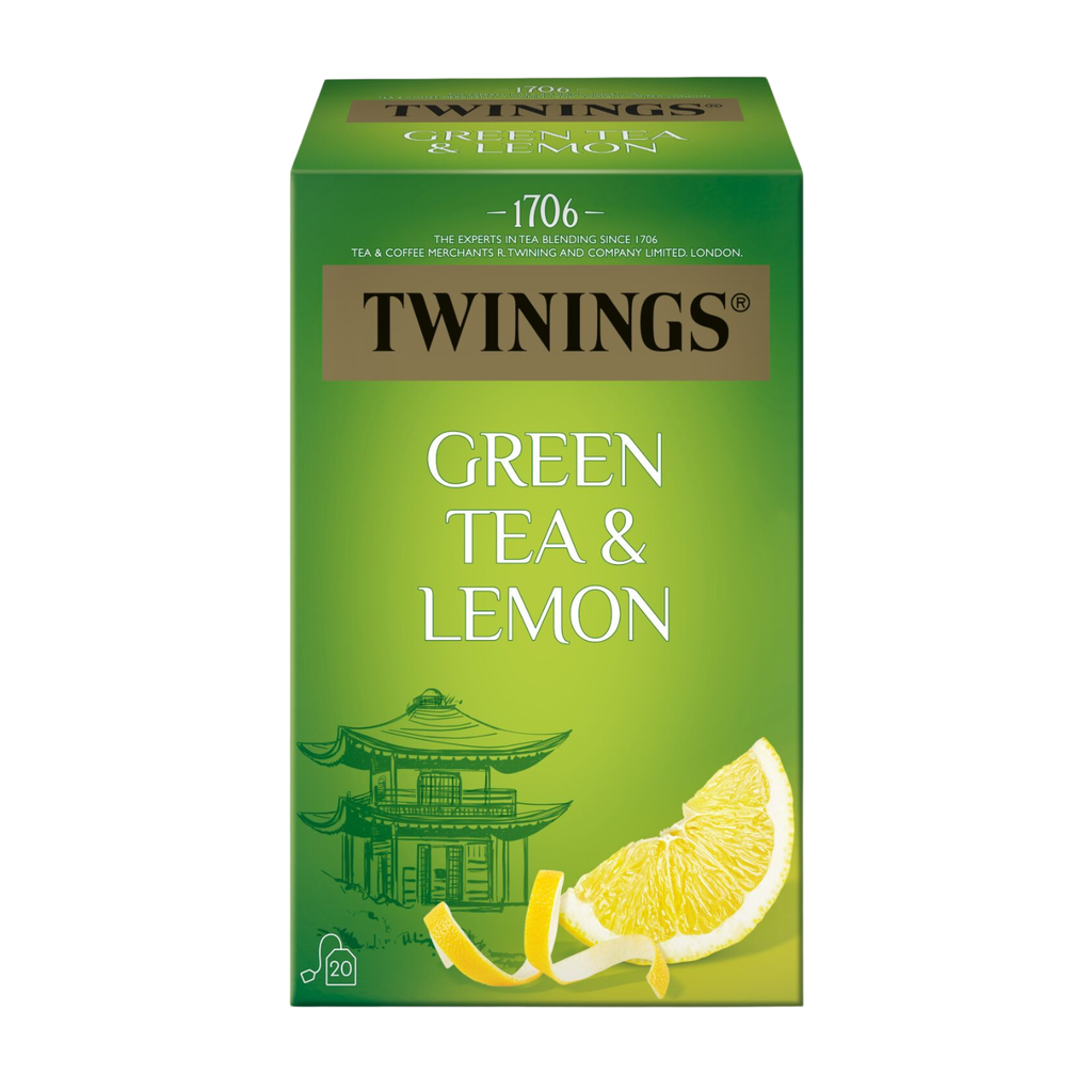 Thé Twinings Green Tea & Lemon 25 Sachets