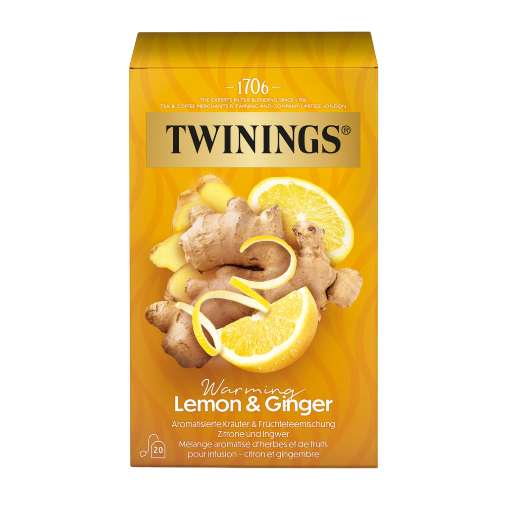 Thé Twinings Citron & Gingembre 20 Sachets