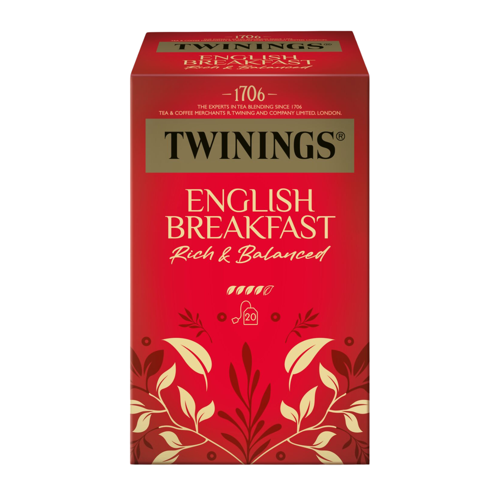 Thé Twinings English Breakfast 20 Sachets