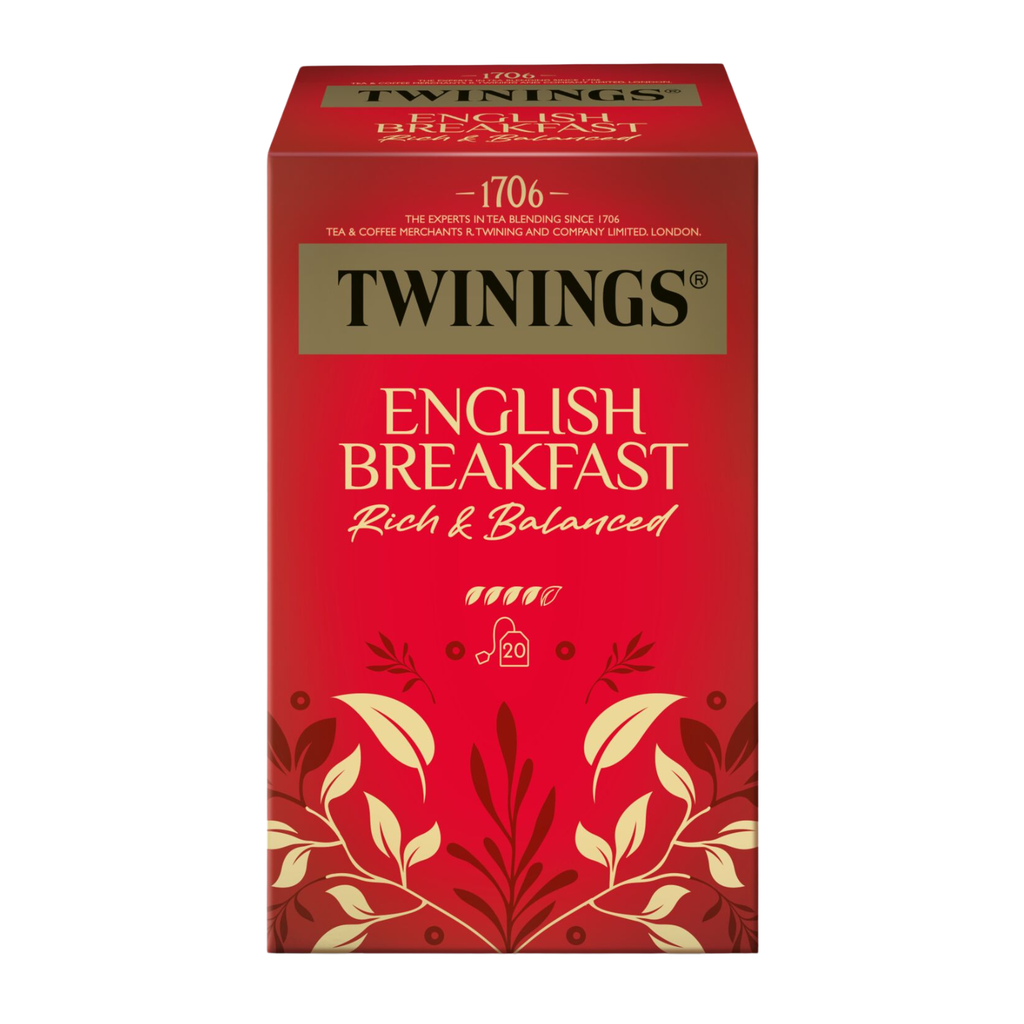 Thé Twinings English Breakfast 25 Sachets