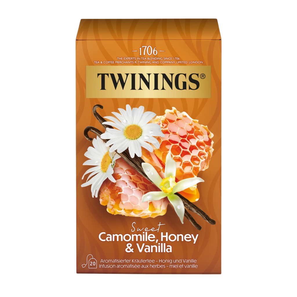 Thé Twinings Camomille, Miel & Vanille 25 Sachets