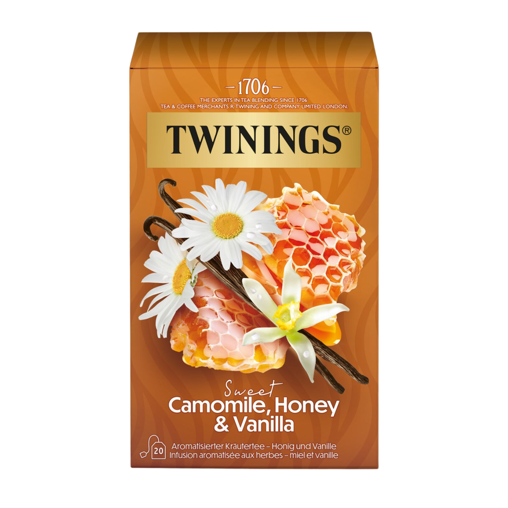Thé Twinings Camomille, Miel & Vanille 20 Sachets