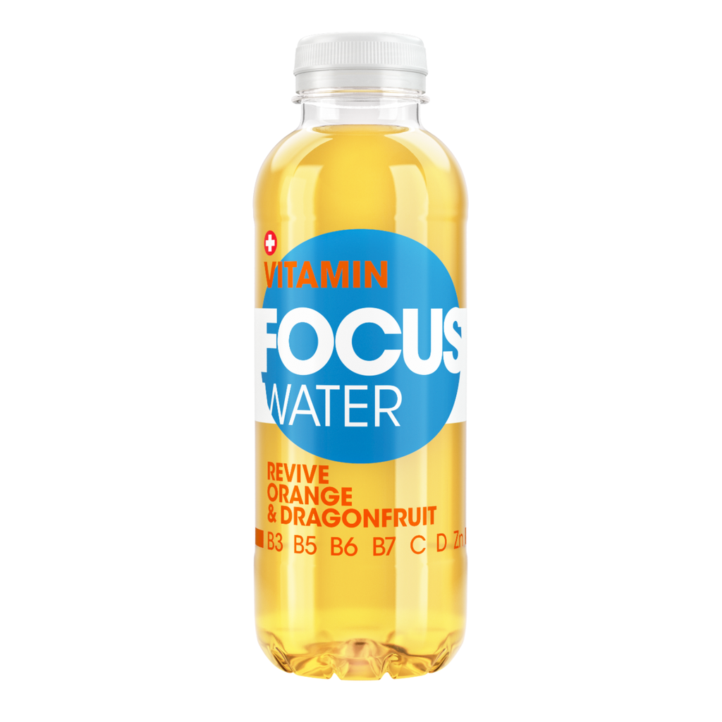 Focuswater Immunity Orange & Fruit du dragon Pet*