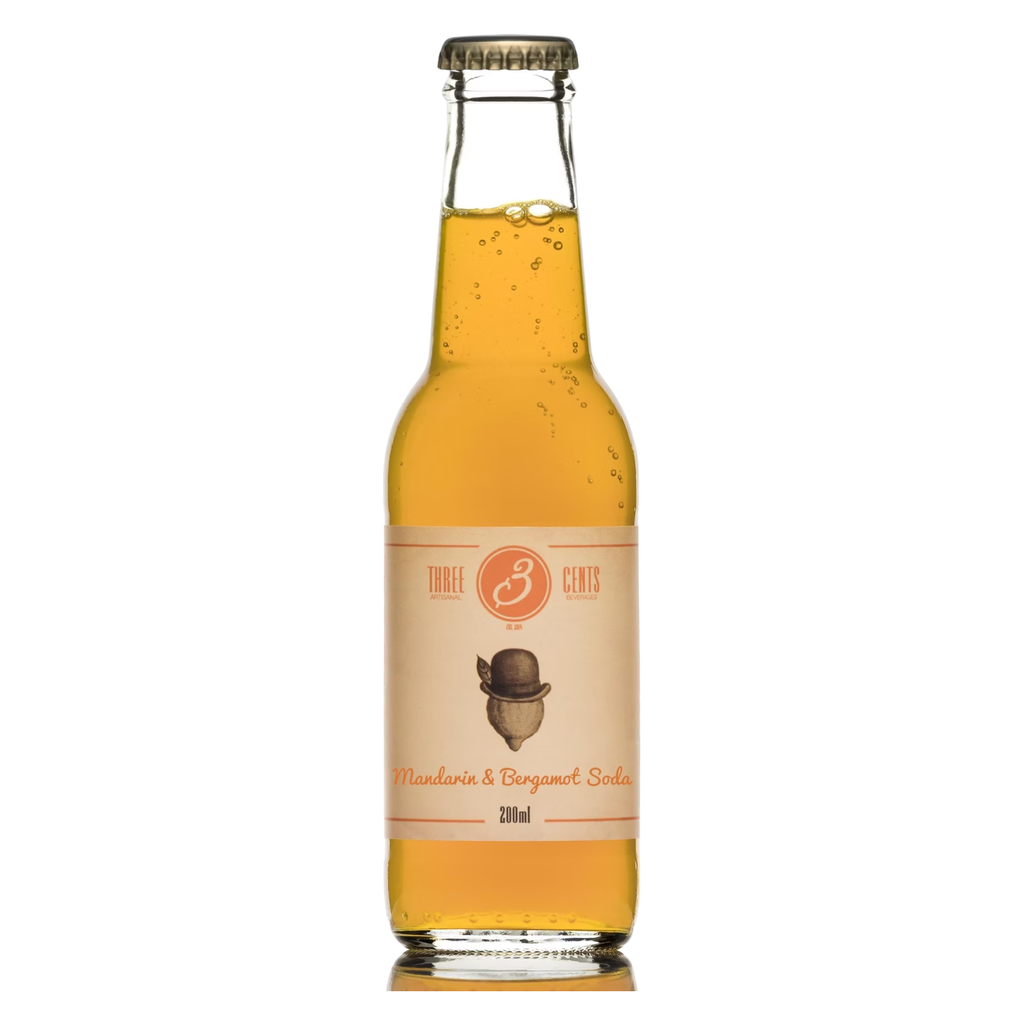 Three Cents Mandarin & Bergamot Soda*