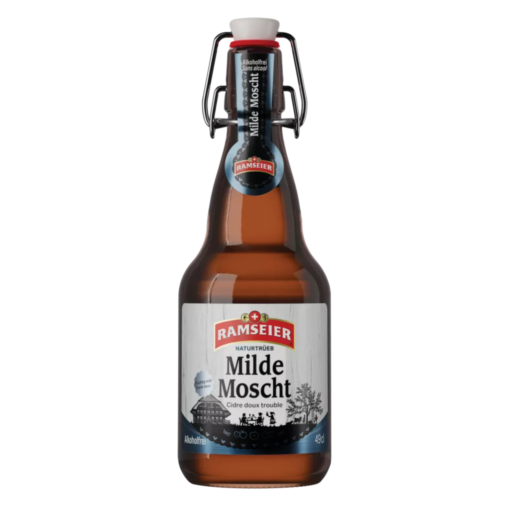 Ramseier Cidre Doux Trouble Sans Alcool Bouchon Méc.
