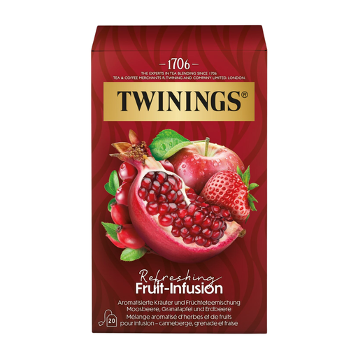 [820111] Thé Twinings Infusion aux fruits 20 Sachets