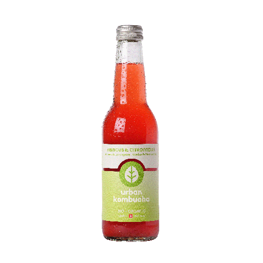 [9396] Urban Kombucha Citronnelle-Hibiscus bio*